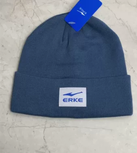 鸿星尔克（经典蓝色）针织男女秋冬季潮百搭毛...