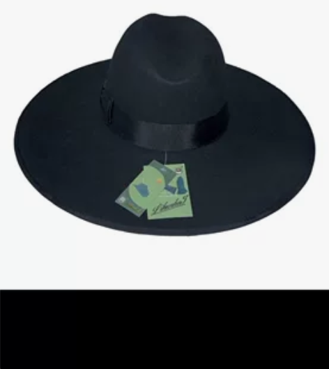 暗黑系列纯羊毛礼帽Z.TAO黄子韬同款大檐...