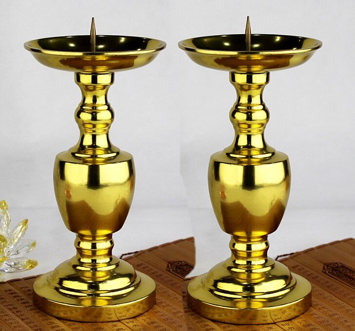 佛具 佛前烛台供具 祭祀供奉拜祖拜神礼佛用...