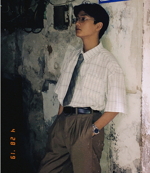 [出租] 江河海同款男士复古80年代港风宽...