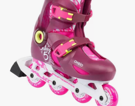 【狂欢价】迪卡侬轮滑鞋儿童初学者溜冰鞋小童...