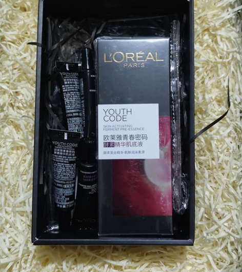 欧莱雅青春密码酵素精华肌底液50ml~礼盒...