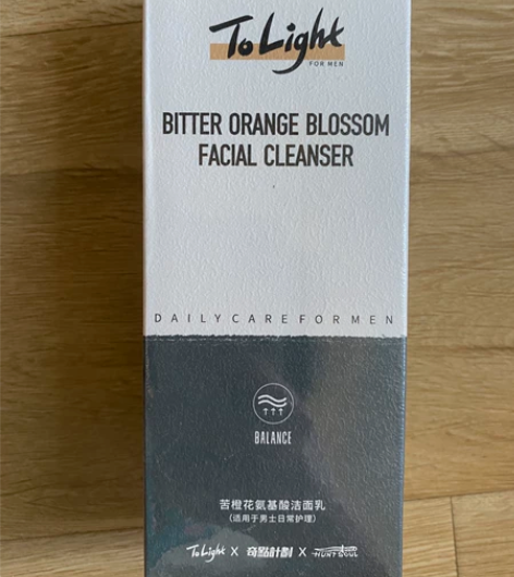 只轻苦橙花氨基酸洁面乳（男士），100ml...