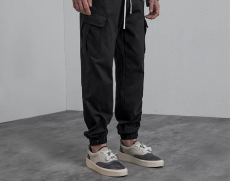 CLIMAX VISION斜口袋休闲工装裤...