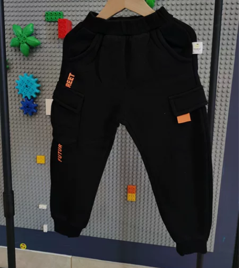 齐齐熊,120码子,秋冬加绒休闲工装裤卫裤...