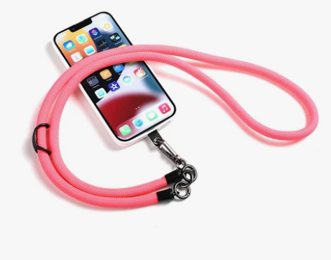 手机挂绳电话挂脖链斜挎可背山系机能登山相机...