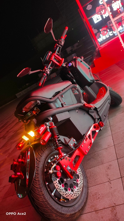 72V祖玛长跑王电动车改装96V高速电瓶车...