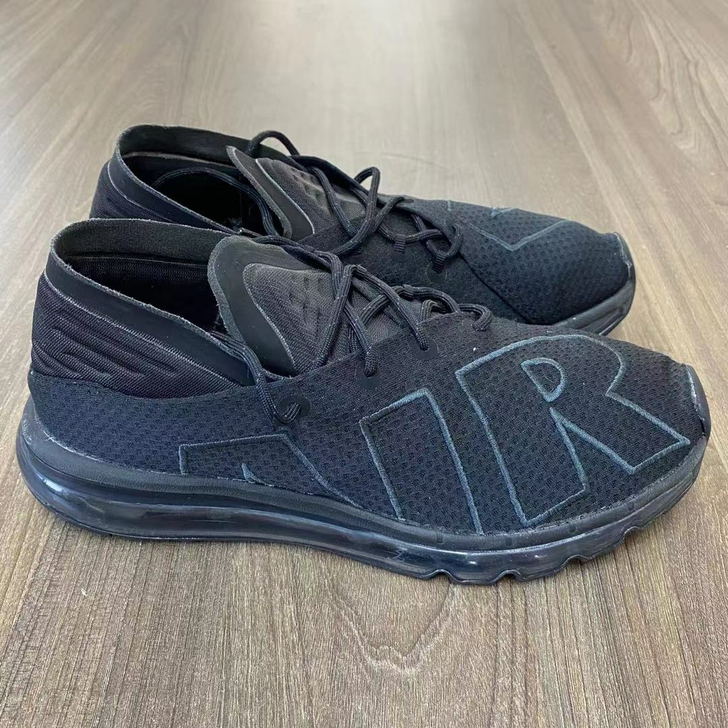 耐克 air max flair 黑色 4...