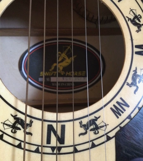 星马吉他 41寸 外观完好 功能正常 音色...