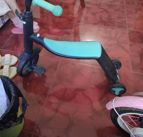 多功能滑板车20元带走,可滑可骑,搬家儿童...