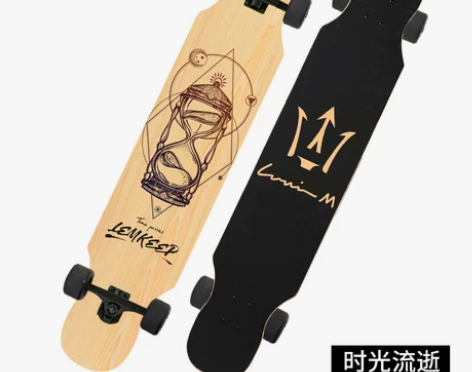 长板滑板女生初学者 滑板青少年成人舞板刷街...