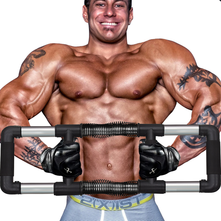 臂力器男士压力器胸肌腹肌健身器材家用综合训...