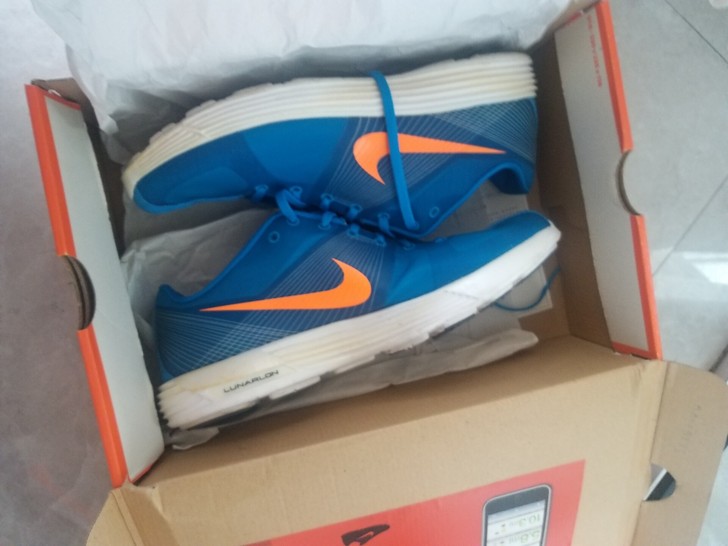 nike 耐克lunar 跑鞋,老款,就穿...