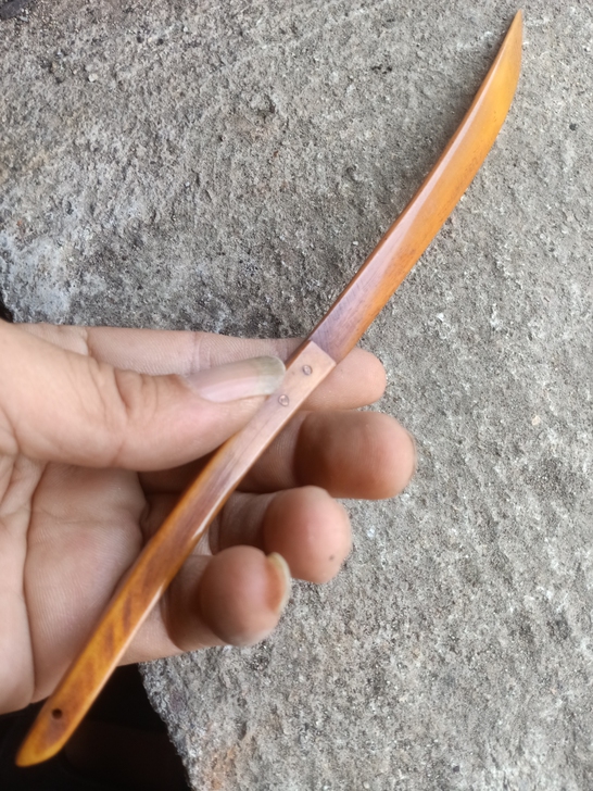 骨质文房裁纸刀，