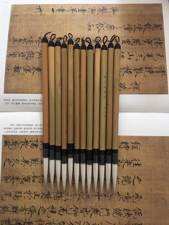 问心堂，全新散之选毫毛笔，适合写楷书，行书...