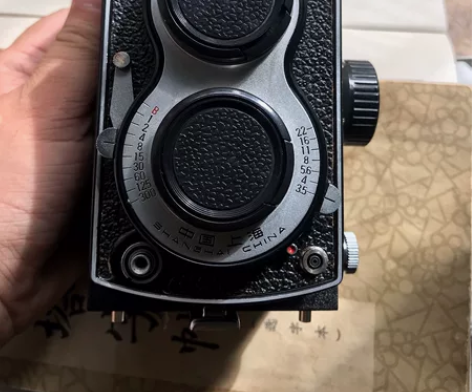 海鸥120双反相机，4B型，功能完好，镜片...