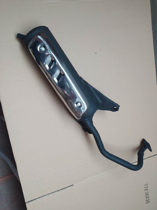 五羊本田WH100T小公主老款排气管