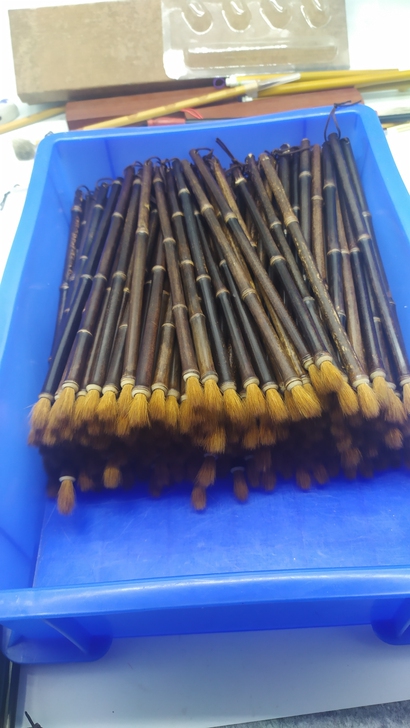 紫竹蝇头小楷  紫竹蝇头小楷是抄经，写小楷...