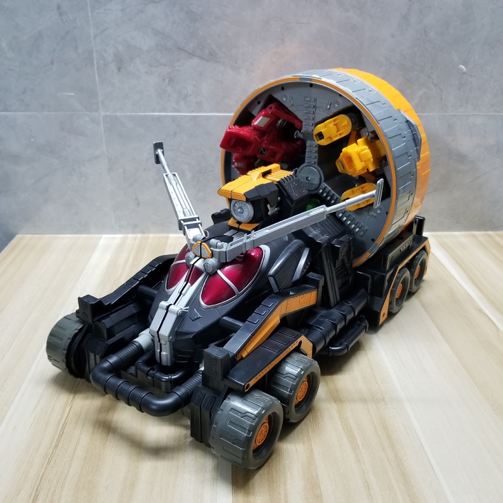 jia面骑士w 旋转基地车 万代dx日版