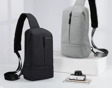 米熙 男士包 背了几次还很新几乎全新米熙品...