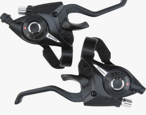 山地车连体指拨器21/24速山地自行车变速...