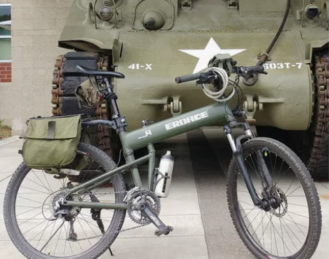 自行车 德国EROADE29寸油碟折叠山地...