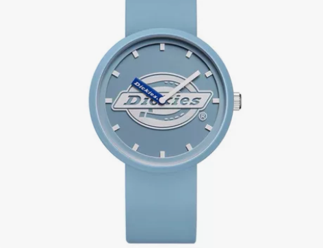 Dickies潮流时尚硅胶女石英学生手表C...