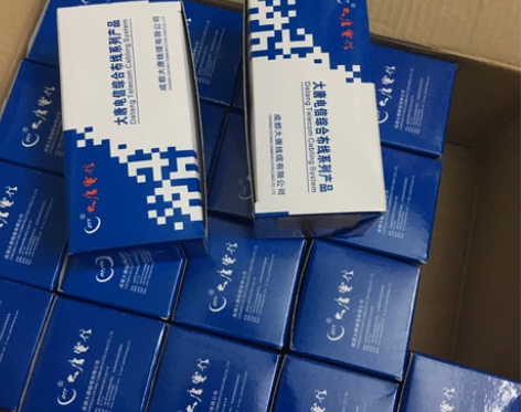 全新大唐电信超五类六类网络水晶头DTT纯铜...