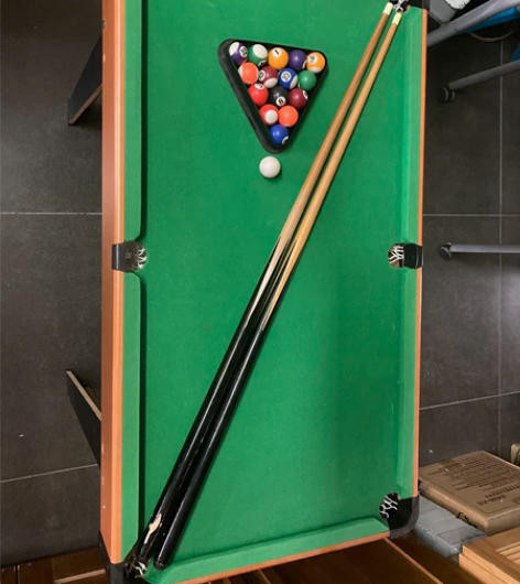 中型儿童台球桌 状态：正常使用 有磨损 一...
