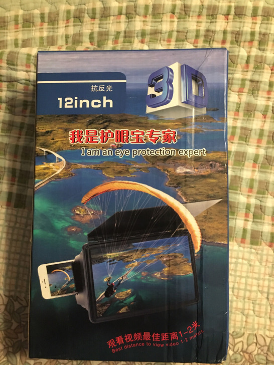 手机屏幕放大器12寸，全新28转闲置