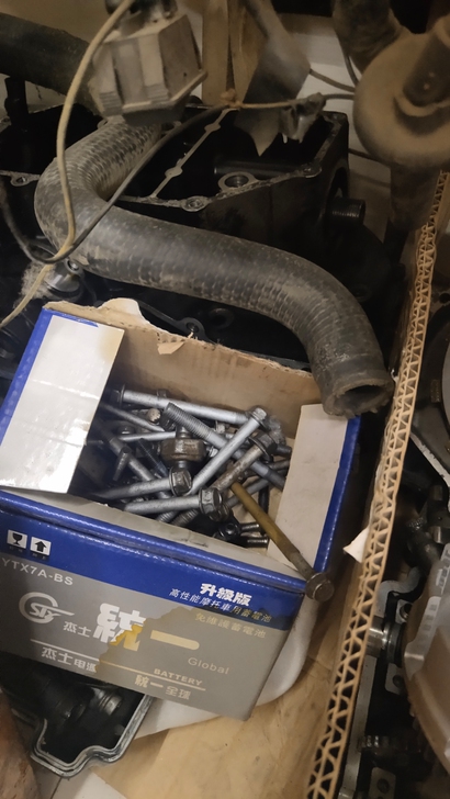 川崎小忍者300，发动机曲轴连杆坏了，别的...