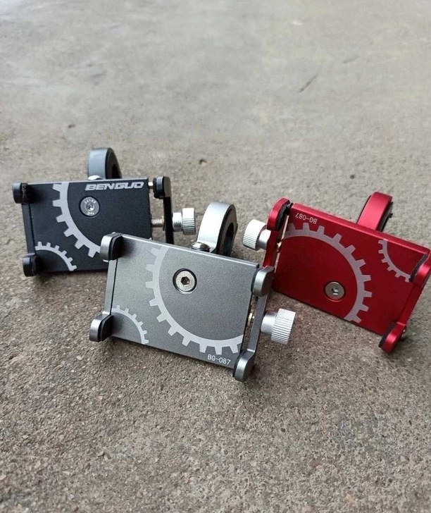 自行车手机架铝合金手机导航支架公路山地车电...