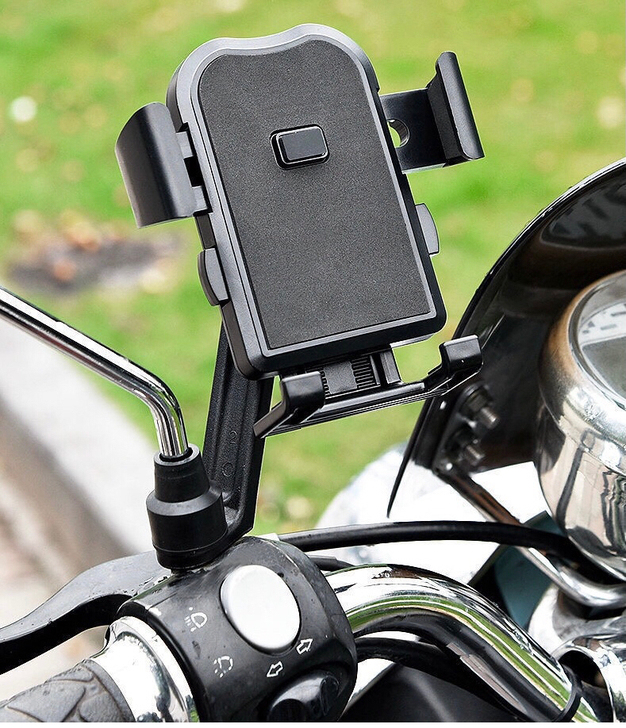 电动自行车手机架导航支架外卖骑手车载架