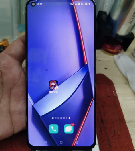 华为nova7原装总成，没老化，压过触摸排...