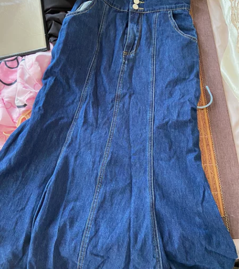 鱼尾裙s码全新没穿过 腰围64 裙长80 ...