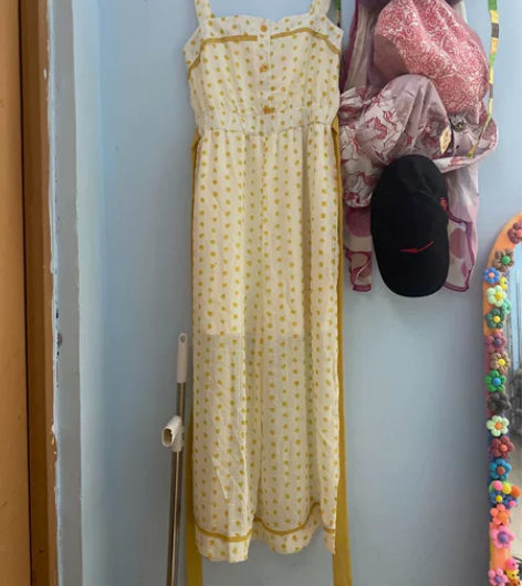 全新吊牌还在雪纺连体裤 买小了，适合平时m...