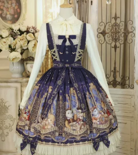 【出/换/科幻】古董娃娃Lolita占星猫...