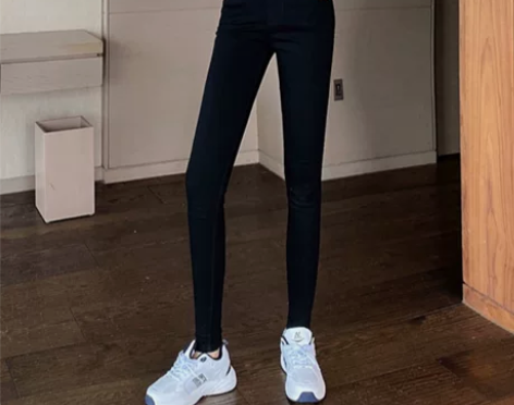 炸街裤子爆款2022夏季新款铅笔裤休闲小黑...