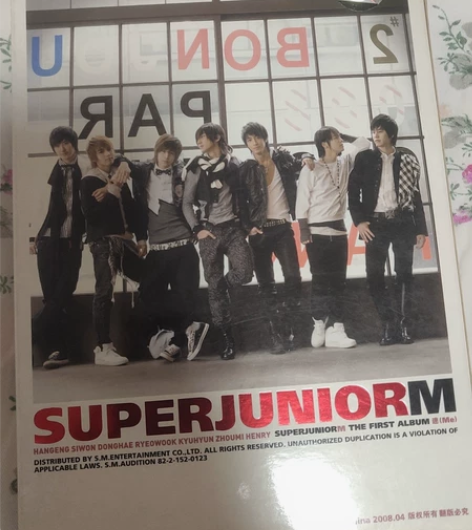 Super JuniorM 第一张和第二张...