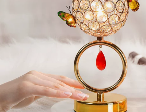 助睡眠精油灯香薰灯机熏香插电床头台灯家用卧...