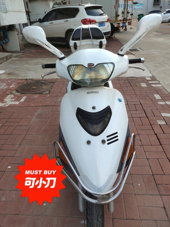 个人上下班代步车铃木海王星踏板机器杠杠有劲...