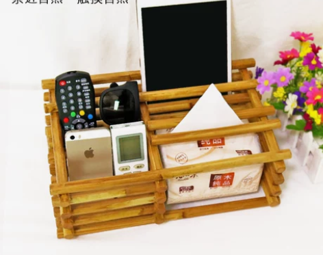 遥控器 多功能纸巾盒客厅抽纸家用藤编餐巾纸...