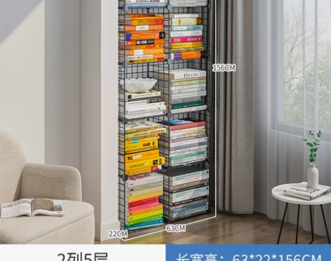 书本收纳箱收纳家用大号神器装书盒放书籍的箱...