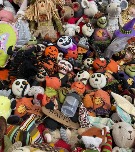 万圣系列 骷髅 阿飘 女巫南瓜人 蜘蛛 黑...