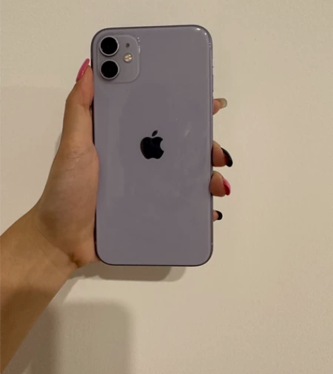 出女朋友个人用的苹果11紫色 128G 手...