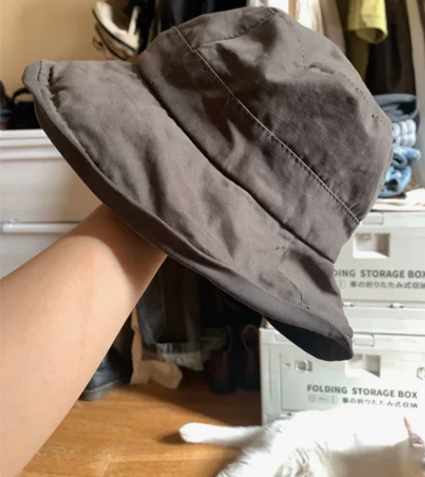 渔夫帽 灰色 闲置处理 统一29包邮