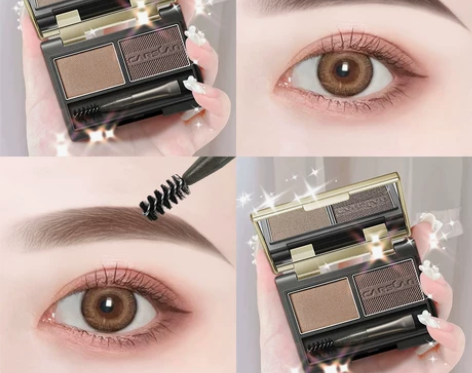 卡姿兰眉粉染眉膏防水防汗不脱色持久自然初学...