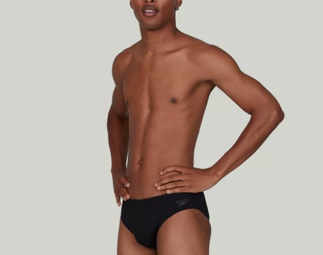 Speedo/速比涛泳裤男舒适三角游泳裤宽...