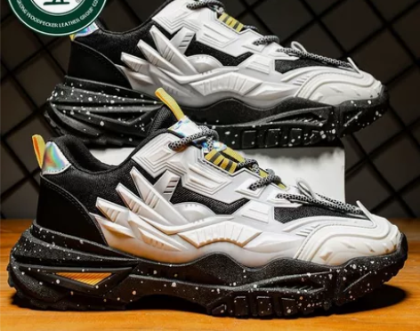 啄木鸟正品官网老爹鞋男士潮鞋透气运动休闲鞋...