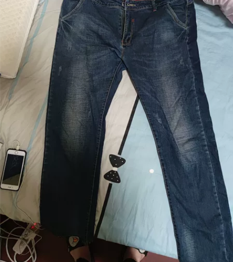 快鱼牌的牛仔裤，买来一直闲置，36的腰围 ...